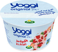 Yoggi original 2% jordgubb