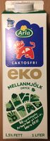 Laktosfri Eko Mellanmjölk