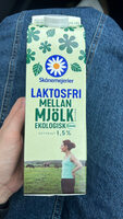 Laktosfri mellanmjölk ekologisk
