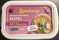 Bredbar vegetarisk pastej, kryddad med Karl-Johansvamp