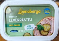 Bredbar leverpastej med gurka