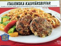 Italienska kalvfärsbiffar