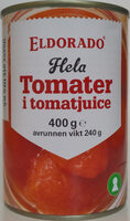 Hela tomater i tomatjuice