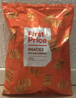 Snacks med baconsmak