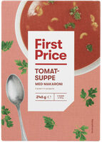 Tomatsuppe Med Makaroni