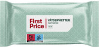 Våtservietter 2x72stk First Price