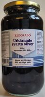Urkärnade svarta oliver
