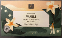 Grön te Vanilj