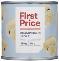 Champignon skivet