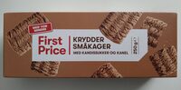 Krydder småkager med kandissukker og kanel