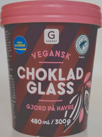 Vegansk chokladglass