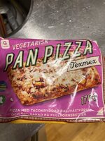 Vegetarisk Pan Pizza Tex Mex