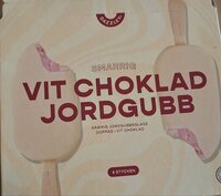Vit Choklad Jordgubb