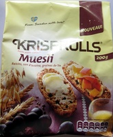 Petits pains suédois au muesli