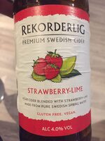Rekorderlig Strawberry-Lime Cider