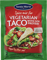 Spice Mix for Vegetarian Taco with Soy Protein