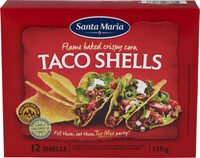 Santa Maria Taco Shells 135g