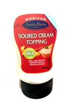 Soured cream topping