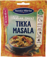 Indian spices tikka masala