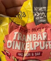 Krispig müsli tranbär
