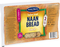 Naan Brød med hvitløk