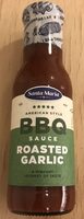 American style BBQ sauce roasted garlic