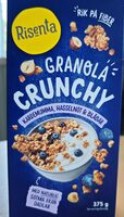 Granola Crunchy Kardemumma, Hasselnot & blabar