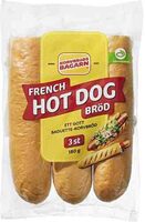French Hot Dog, Bröd