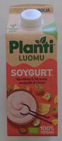 Luomu soygurt mansikka & sitruuna