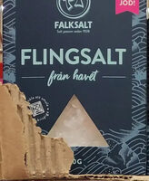 Flingsalt från havet med jod!