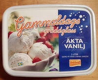 Gammaldags Gräddglass - Äkta Vanilj