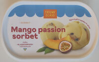 Mango passion sorbet