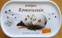 Gräddglass - Romrussin