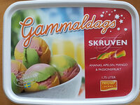 Gammaldags Skruven: Ananas, apelsin, mango & passionsfrukt