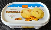 Gräddglass Med Smak av Banankola