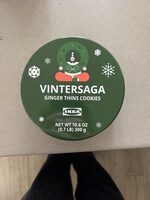 Ginger saga Ginger Thins Cookies