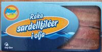 Raka sardellfileer i olja
