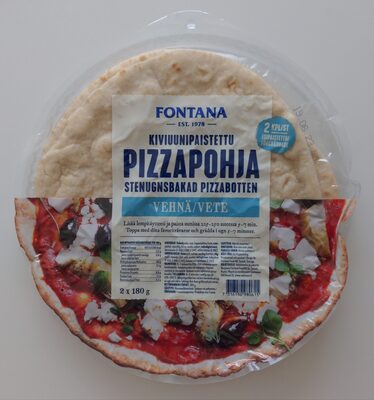 Kiviuunipaistettu pizzapohja vehnä