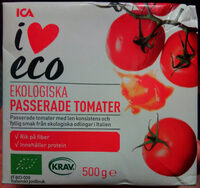 Ekologiska passerade tomater