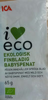 Ekologisk finbladig babyspenat