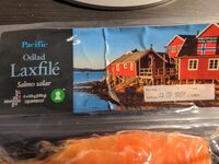 Salmon, fillet, frozen