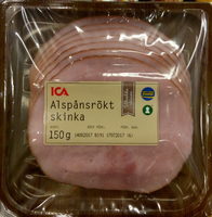 Alspånsröt skinka