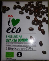 Ekologiska svarta bönor