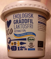 ICA i♥eco Ekologisk gräddfil laktosfri