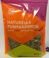 Naturella pumpakärnor