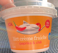 Paprik & chili lätt créme fraiche