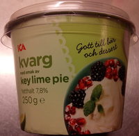 ICA Kvarg med smak av key lime pie