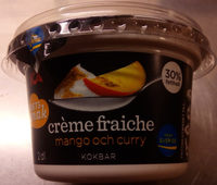 ICA Crème Fraiche Mango och curry