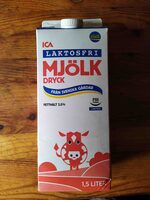 Mjölk dryck laktosfri