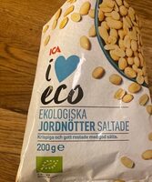 Ekologiska jordnötter saltade
